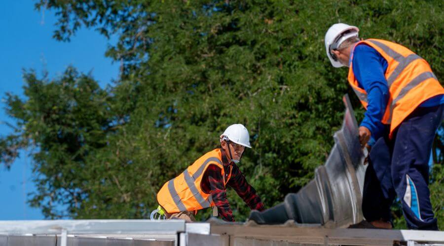 Professional metal roof installation in Doerun, GA
